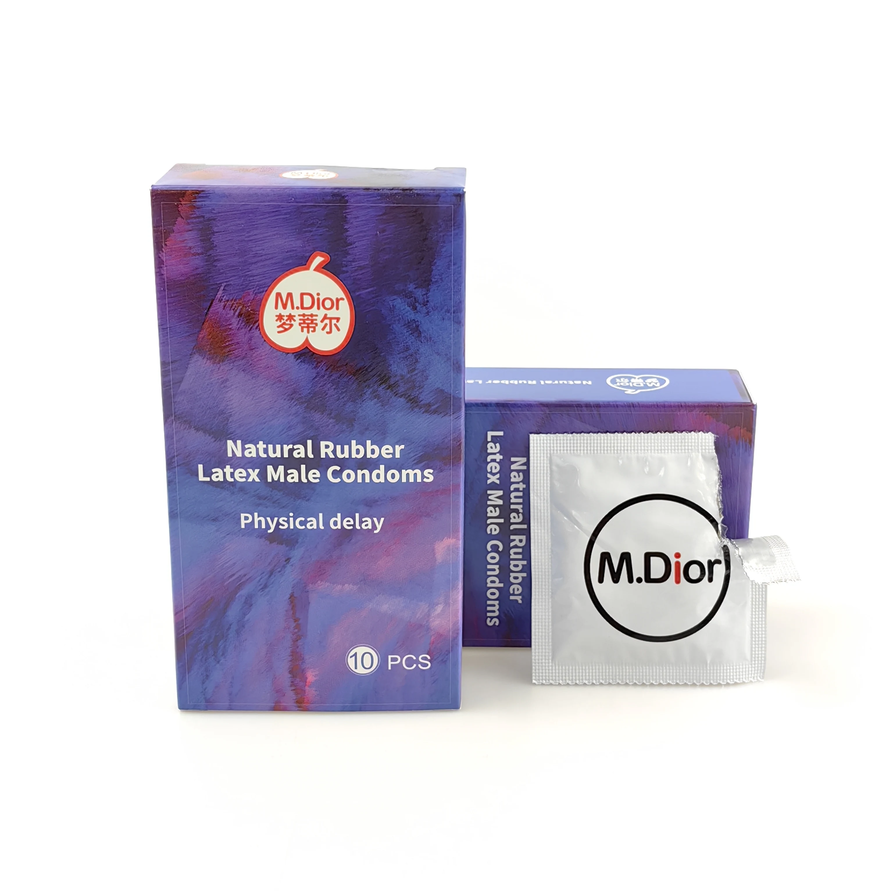 Factory Wholesale Reliable Extra Pleasure Time Delay Male Latex Condoms With Triple Tested Durability