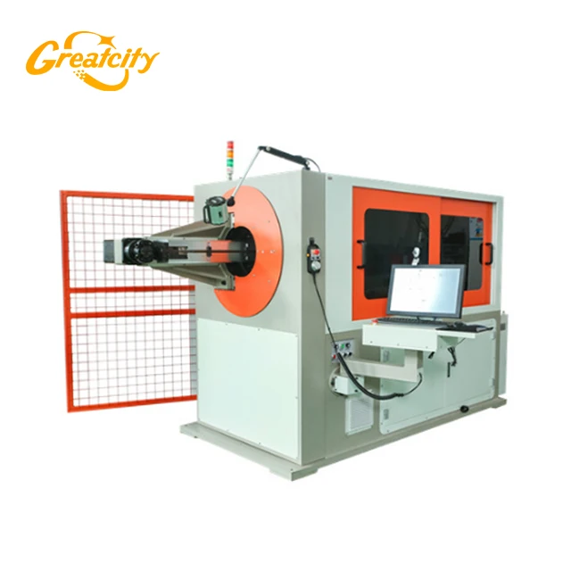 Factory price CE quality CNC servo Automatic 3D wire hook Bending Forming Machine