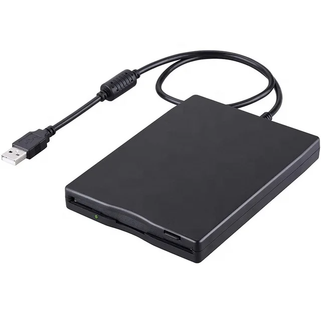 USB Floppy Disk Reader Drive 3.5 External Portable 1.44 MB FDD Diskette Drive for Windows 7 8 2000 XP Vista PC Laptop Desktop