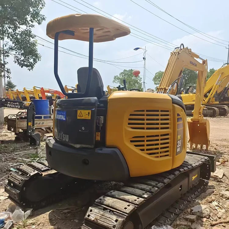 High Performance Used Komatsu PC35 Excavator Original PC35 Mini Excavator For Sale