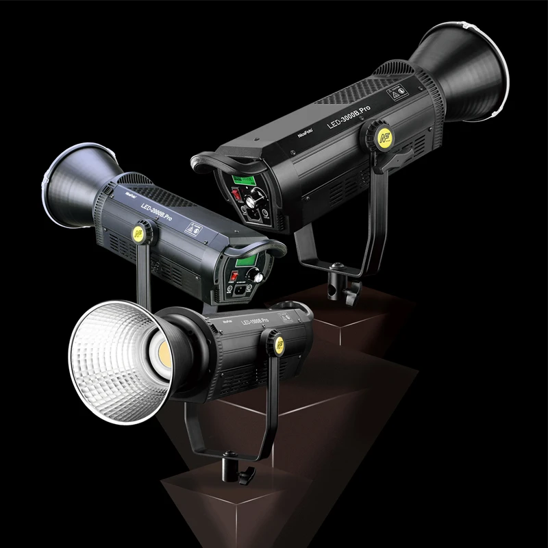 Nicefoto Led-3000b.pro 300w Supply Led Video Light Photographic Equipment Studio Lighting Professional Led Video Lighting Film