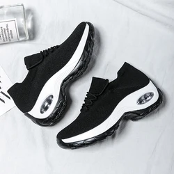 Oem Customized Logo Sock Sneakers Suppliers Factory Outlet Women Platform Yoga Running Jogging Sports Women Shoes Sneakers