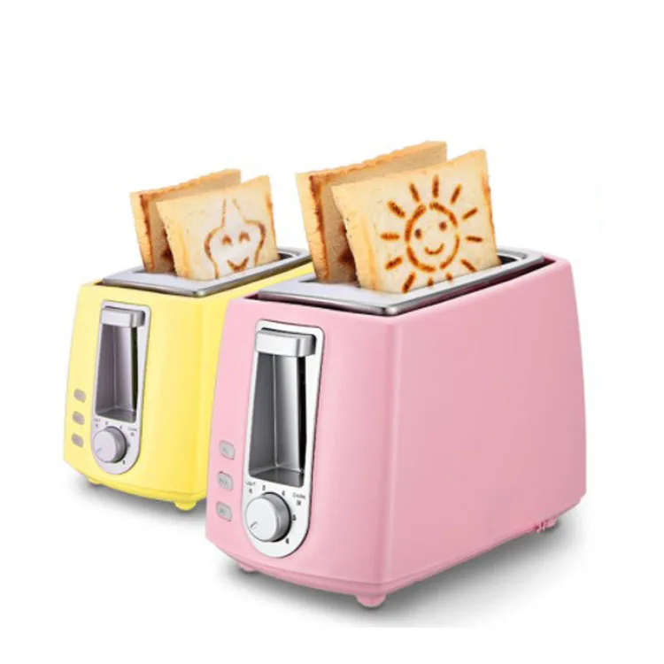 Stainless Steel Toasters breakfast machine 2-Slice 680W