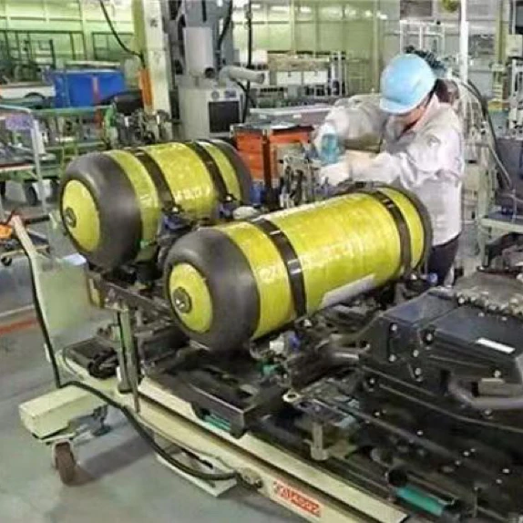 70Mpa hydrogen storage tank 700 bar hydrogen tank for car 700 bar hydrogen storage tank type 4