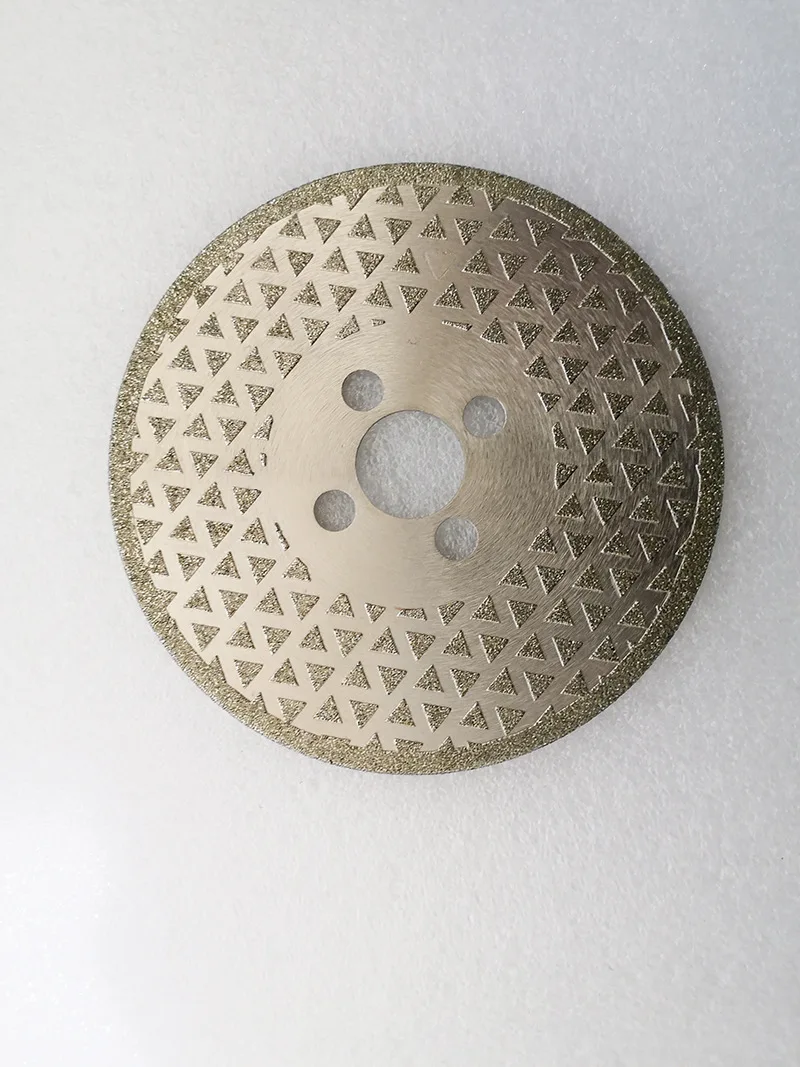 TSPEI 5 inch 125mm M14 thread Double Sided Electroplated Diamond Granite Saw Blade Cutting Tools Grinding Tool