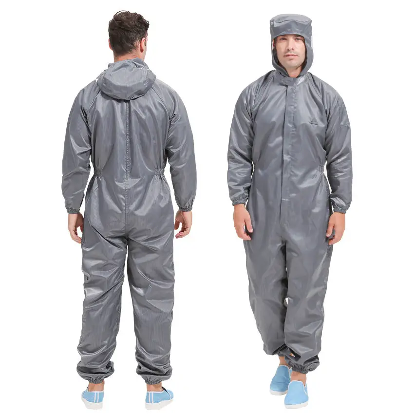 Hot Selling Reusable Camouflage Coverall Safety Clothing Reusable Waterproof Antistatic Clothes Cleanroom Garments