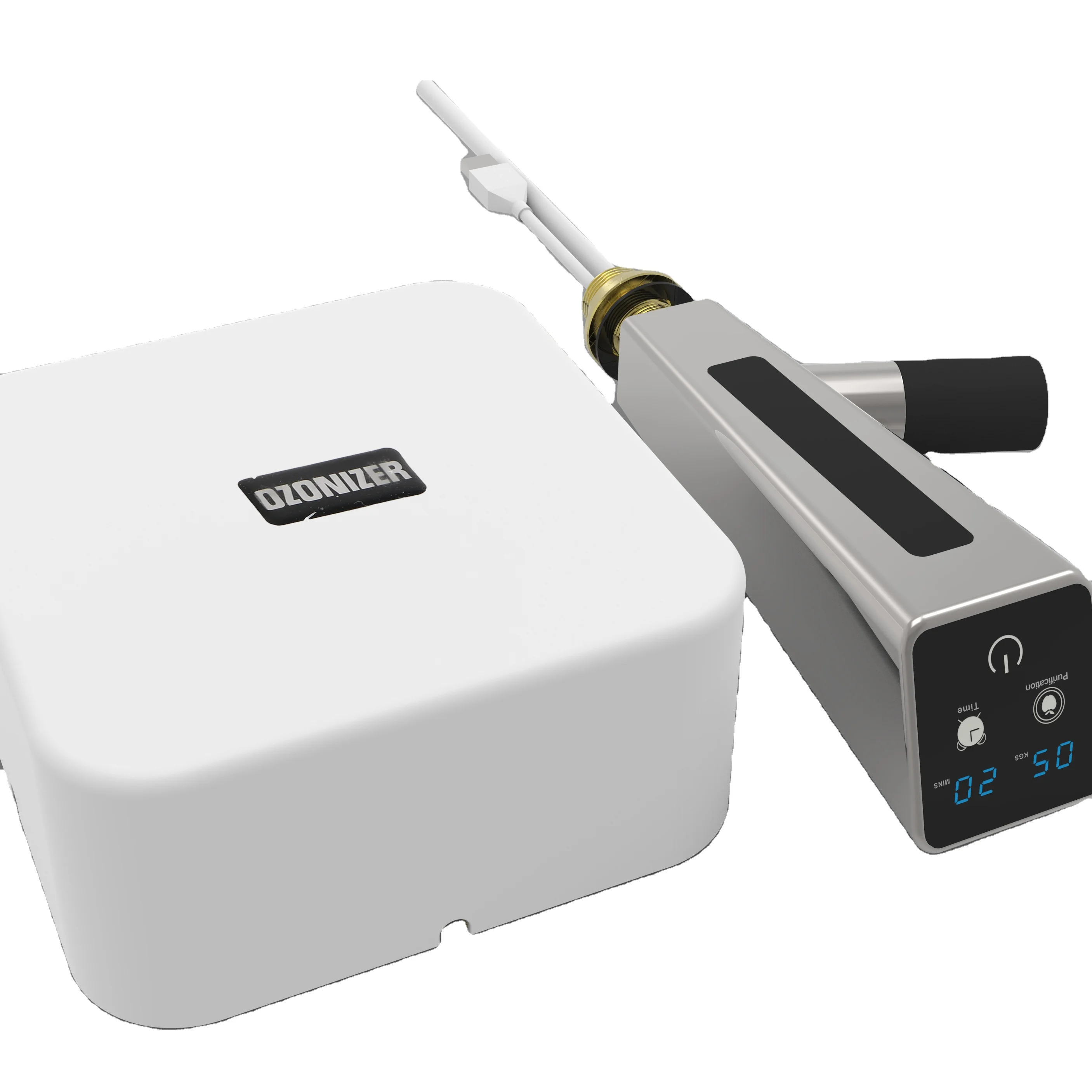 Mini Food Sterilizer Water Purifier Fruit Vegetable Washing Ozone Generator Air Ozone Purifier