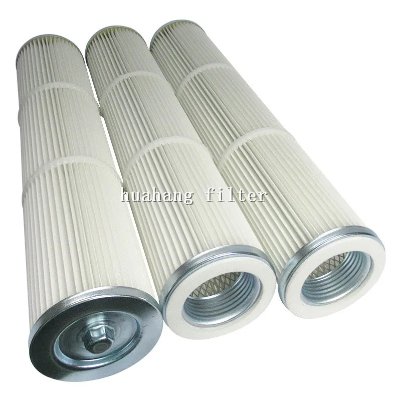 Customized internal thread interface high efficiency filter for industrial dust filter air filter cartridge