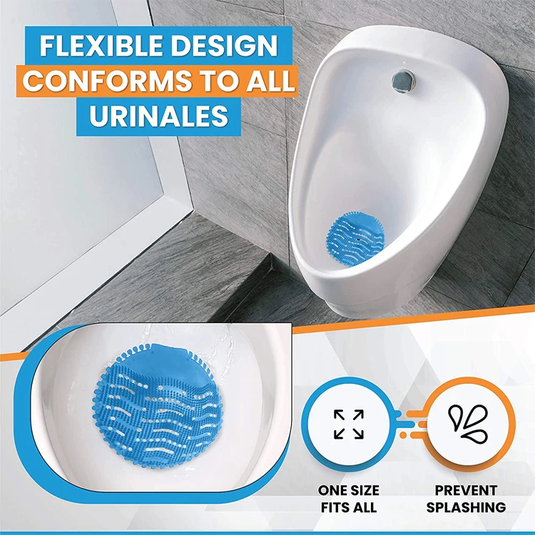 Wholesale Custom Packaging & Logo Printed Available Disposable Deodorant Urinal Screen Mats