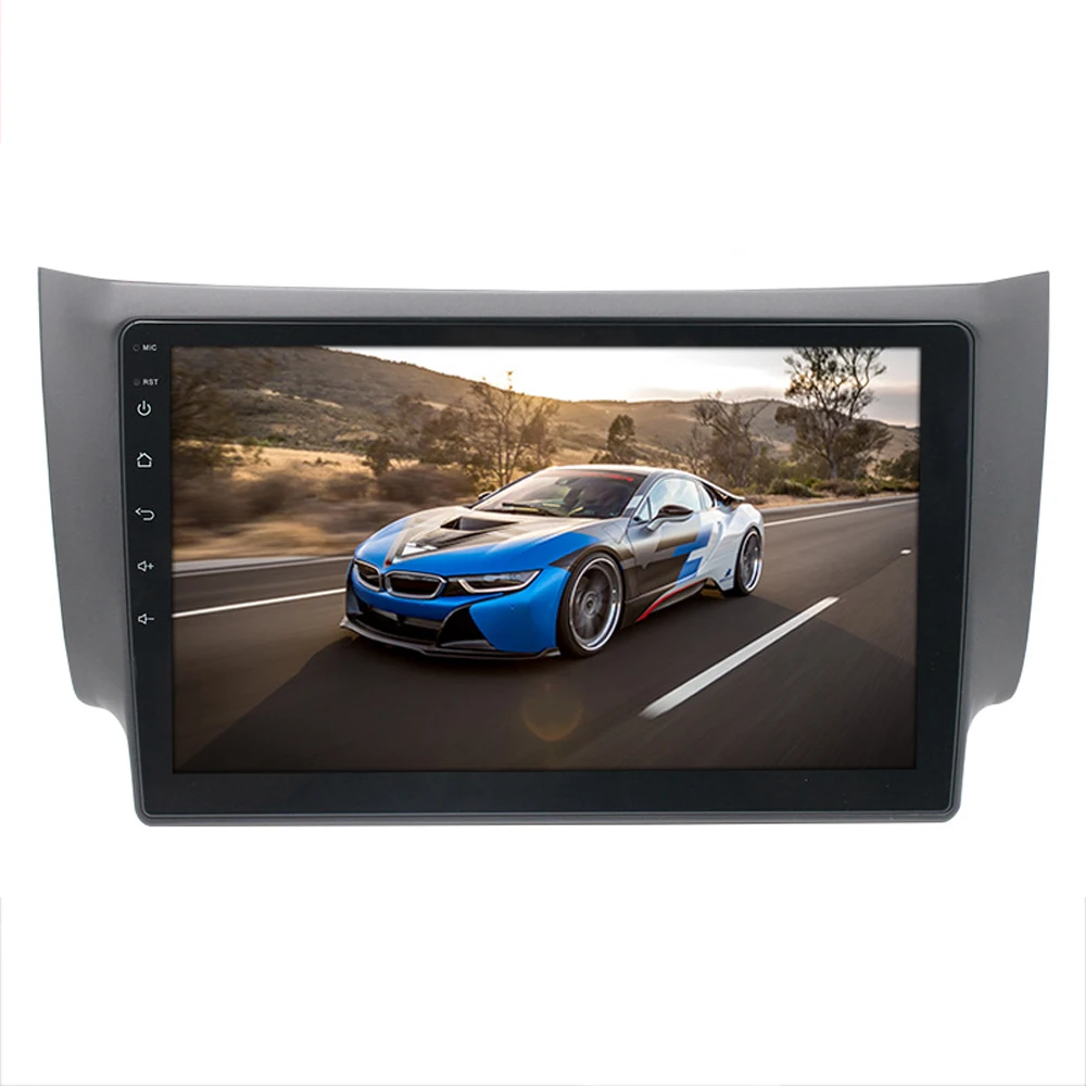Special Frame Android Car Raido GPS with BT Rear Camera FM Radio Steering Wheel Control for Nissan New Syslphy