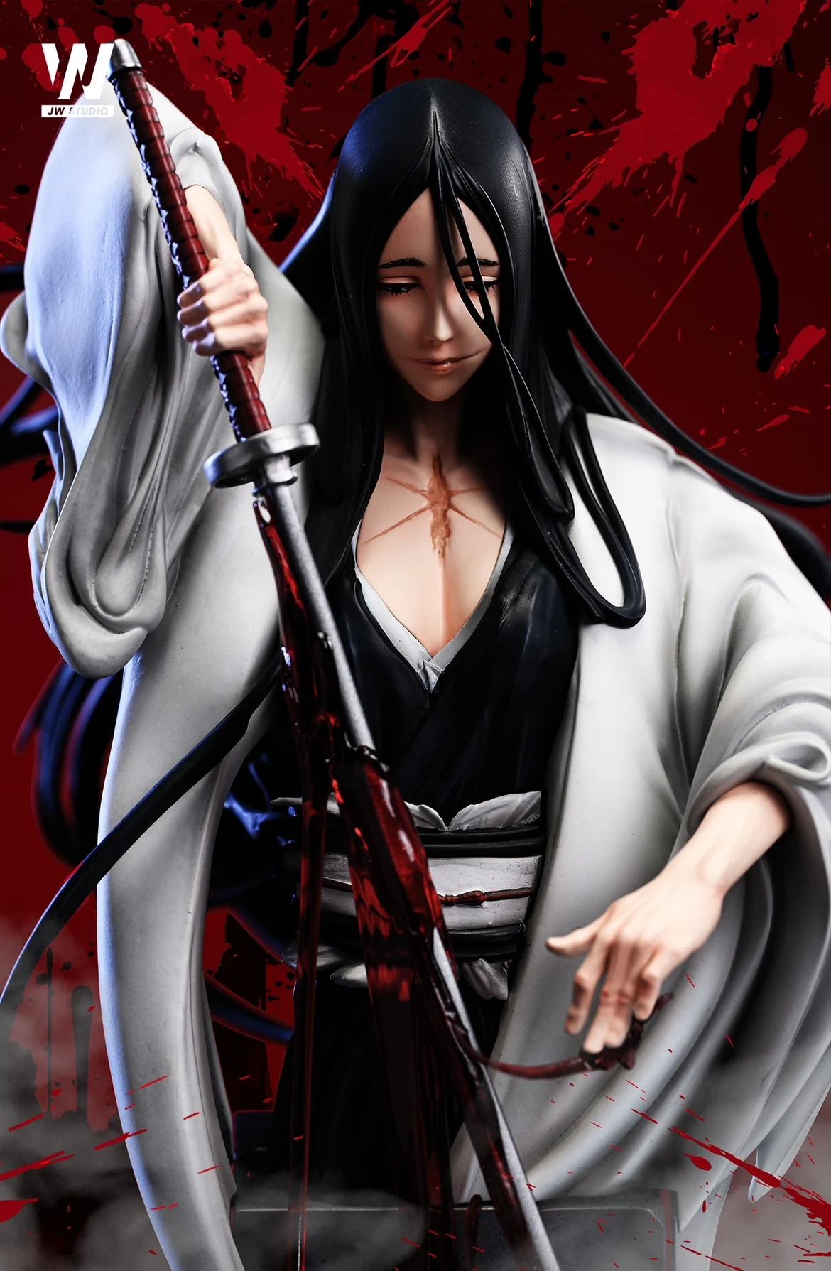 Japan Anime GK JW. Unohana Retsu action figure for collection