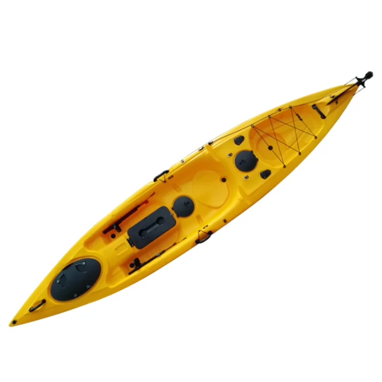 Wholesale Factory Price Oem Drop Shipping Inflatable Drop Stitch Fishing Surfing Canoe Rowing Boat Inflatable Pedal Kayak Inflat