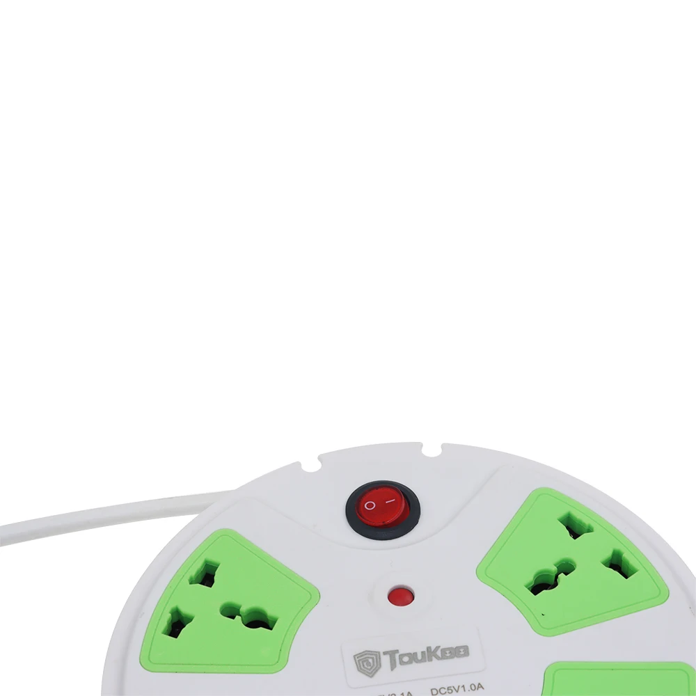Лучшие продажи Универсальный стандартный 5 способ жилой Power Sockets 360 Круглый удлинителя силового полоски