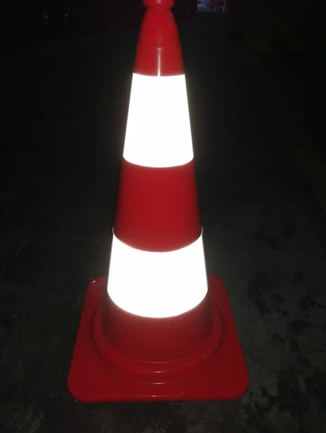 750mmm road barriers pvc orange safety cone traffic cone with reflective film sheeting collar