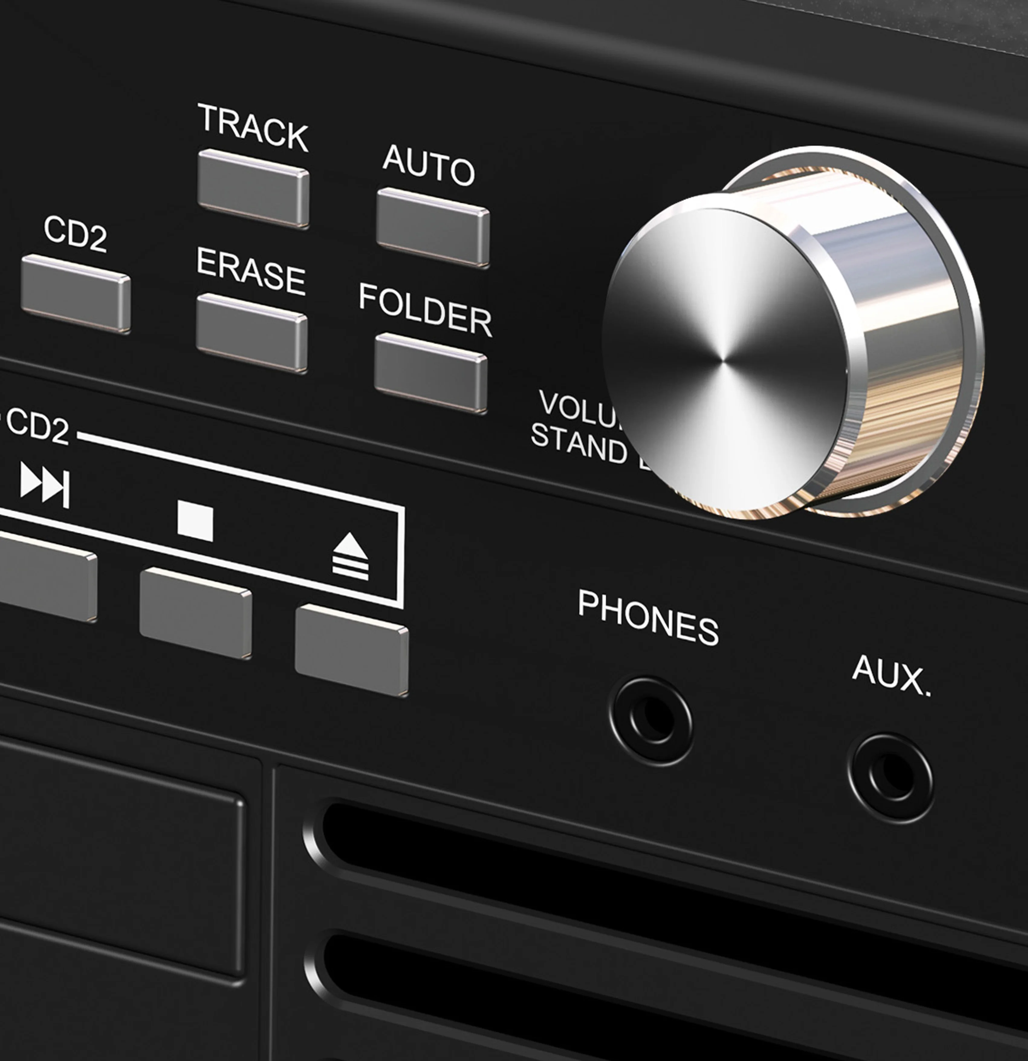 CD-плеер проигрыватель виниловых записей Кассетный все в одном