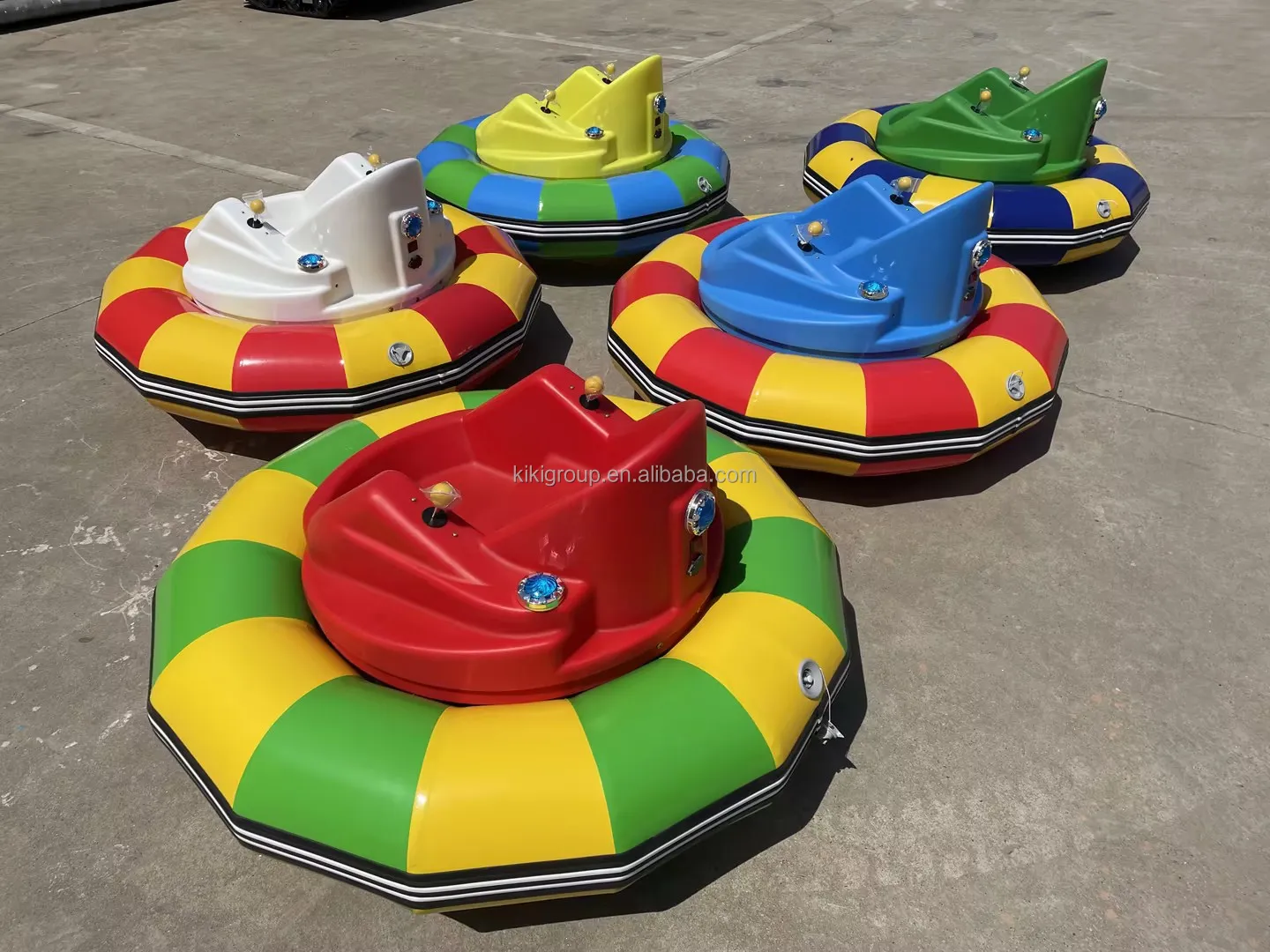 High Quality Battery Electric Music Light Inflatable Bumper Car With Discount