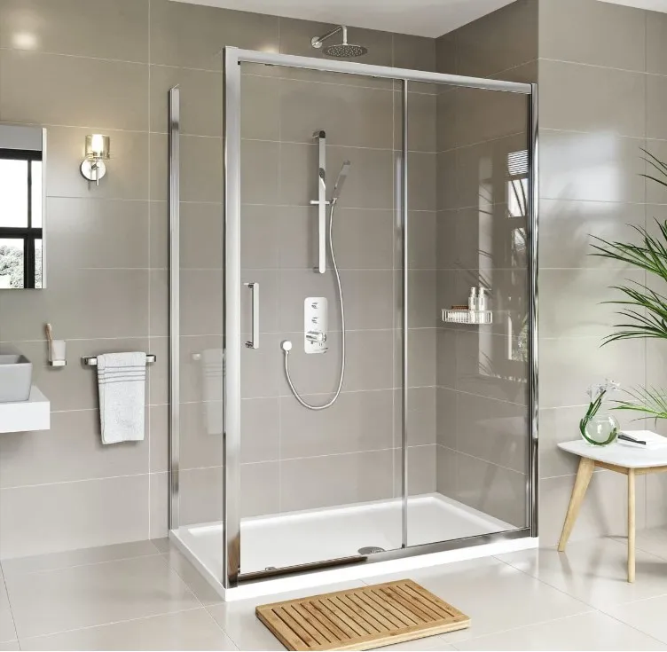 Hotel Aluminium Frame High Standard Bathroom Home Furniture Shower Enclosure Glass Shower Screen Door