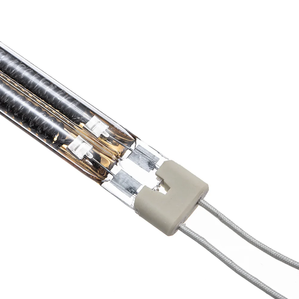 Medium wave quartz bulb infrared carbon fiber quartz for paint drying