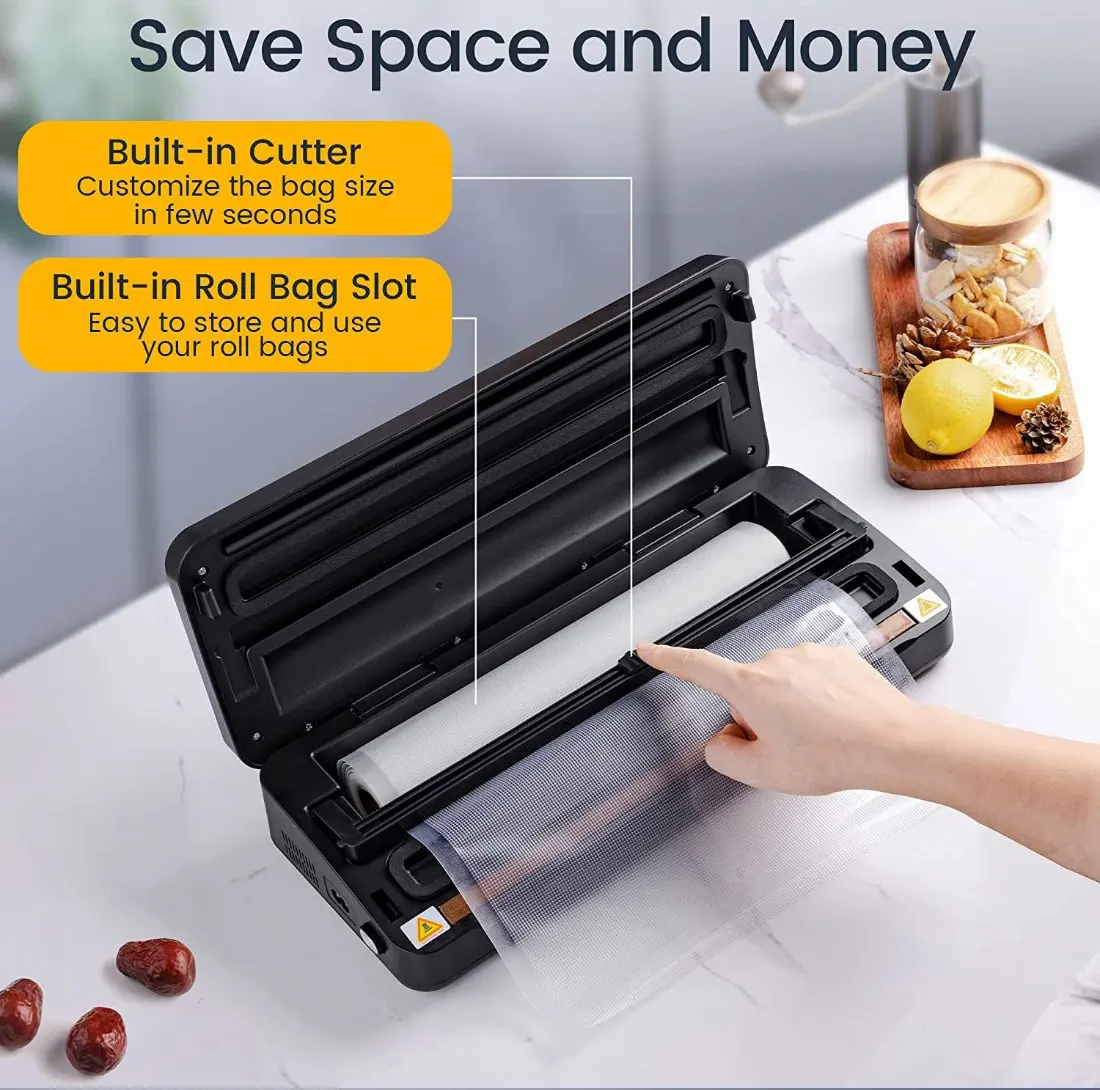 Vacuum Food Sealers Automatic Small Kitchen Appliances Food Vacuum Sealer Packaging Machine