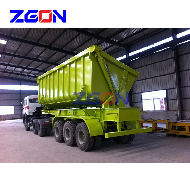 side tipper semi-trailer