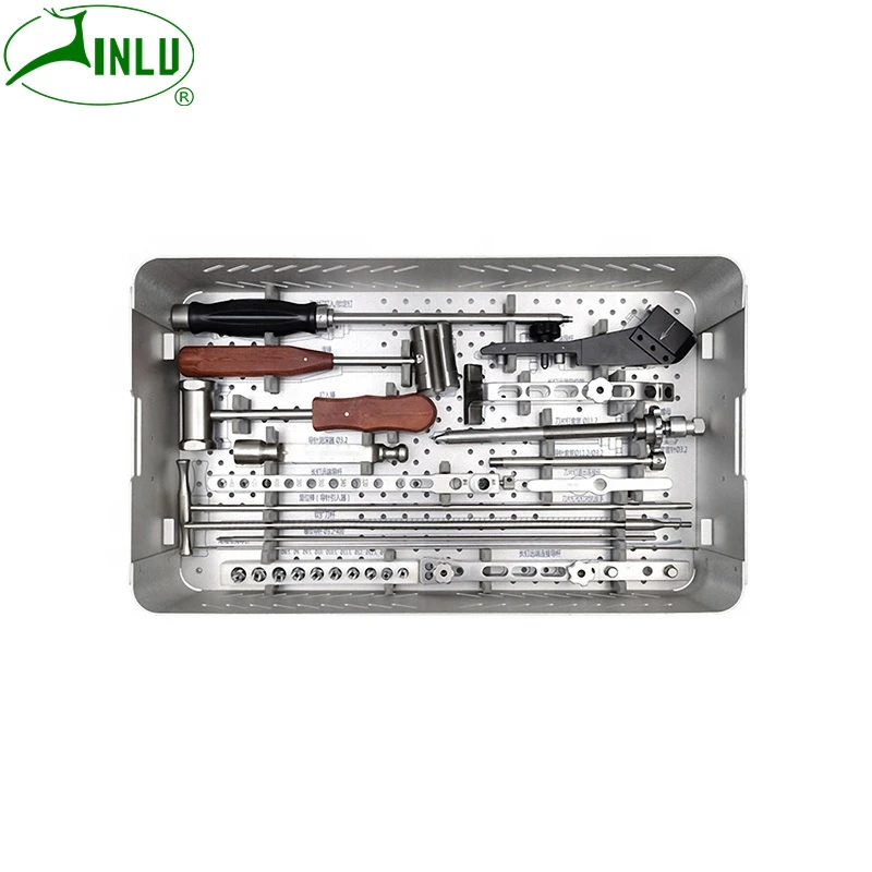 Factory price Manufacturer Supplier Orthopedic Surgical Instruments Anterior Cervical Plate Instrument Kit