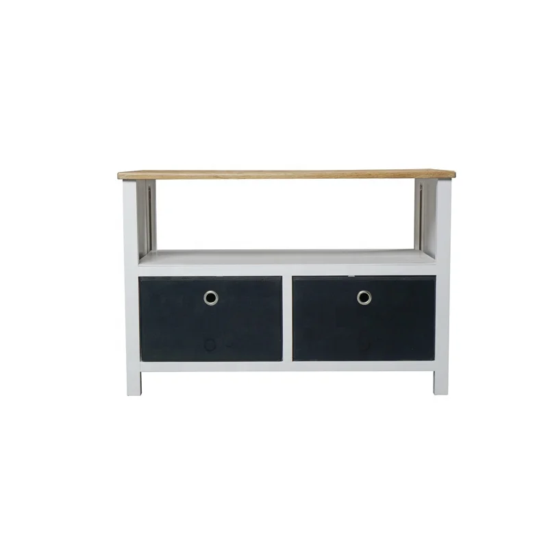 Modern 2-Drawer Coffee and Tea Table Hot Sale Living Room Side Cabinet