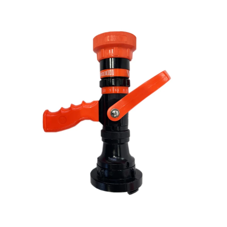 High Quality  Grip Lanza para manguera Bomberos Water Gun American Type 1.5 Fire Hose Nozzle