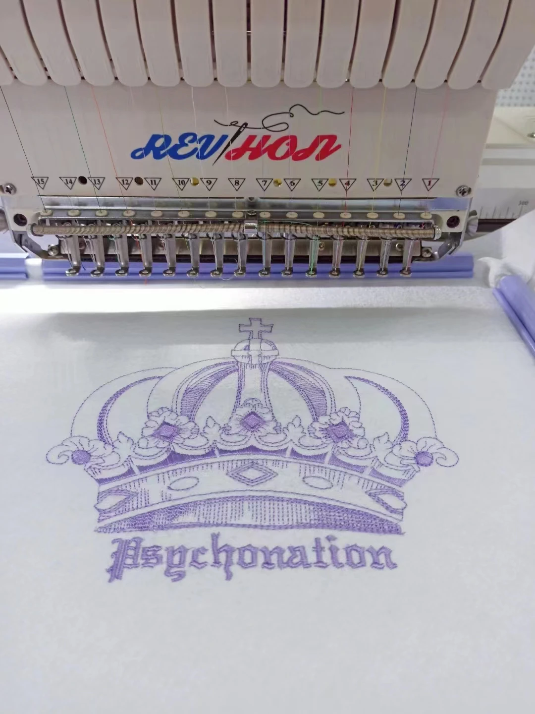 REVHON high quality Single Head Embroidery Machine Computerized embroidery machine