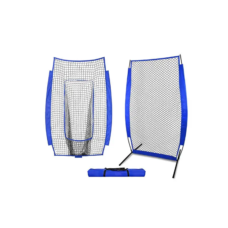 7x7ft Baseball Softball Practice Net | Portable Baseball Net with iron pole