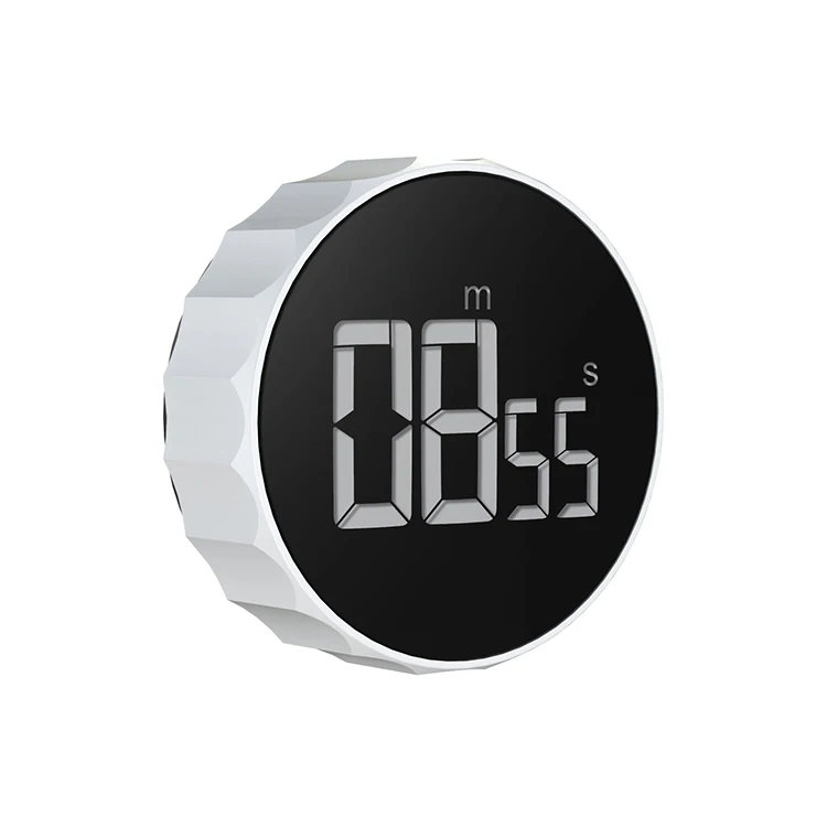 
New Arrival Circular Knob Loud Kitchen Magnetic Lcd Large Display Countdown Digital Timer 