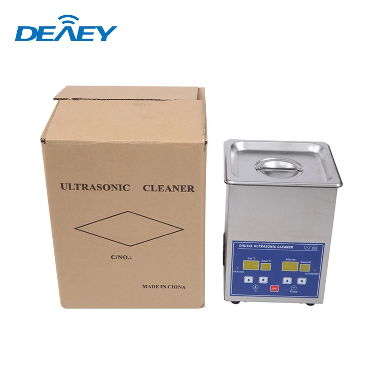 40khz 70w 2L portable teeth tooth brace  dentures cleaning machine digital ultrasonic cleaner