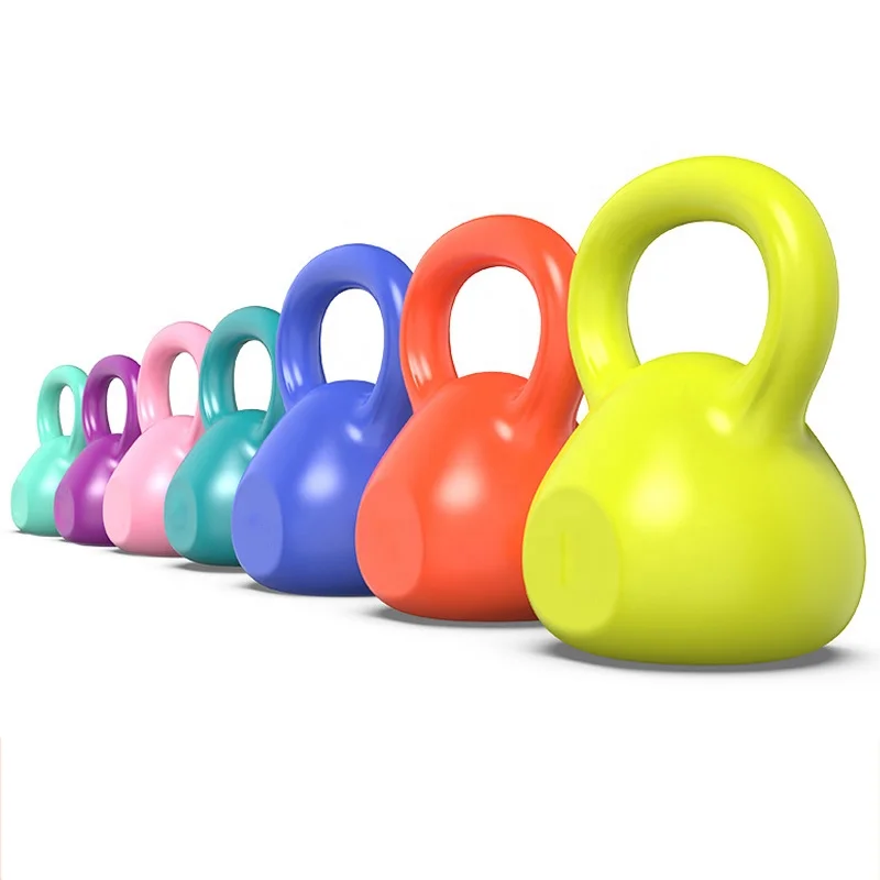 Factory Low MOQ New Professional Home Use Durable Fitness Equipment Accessory Adjustable Gym Kettlebell Set