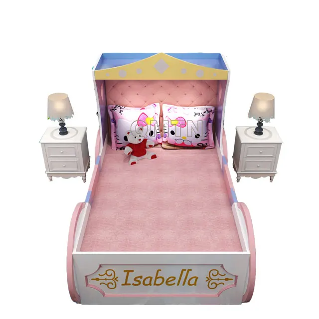 Children Beds Wholesale Modern Bedroom Baby Girl Bed  Children Furniture Sets  Kids Bed