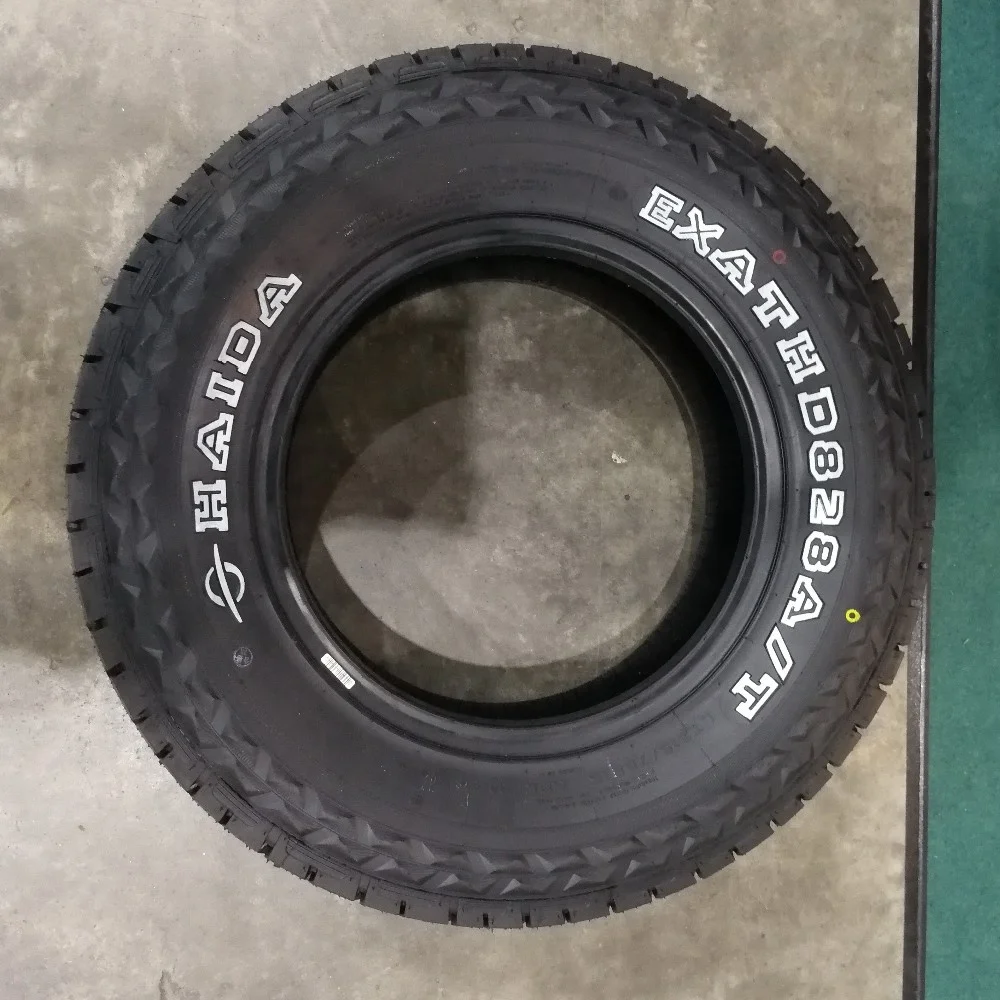Шина A/T для транспортировки белая боковая стена с надписью 4x4 м/т шина вездеходной местности HD828
