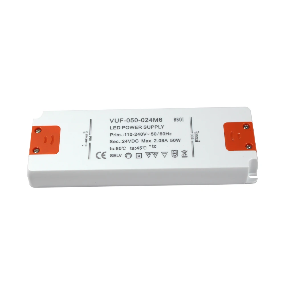 Class 2 power supply 24v 2a/12v 4a factory wholesale led strip driver led 50w 100w 75w 60w 48w 40w 30w 20w 10w