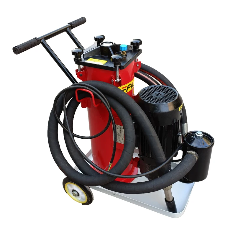 DFFILTRI, новый дизайн, автомобильная машина для всасывания масла, портативная тележка с гидравлическим масляным фильтром