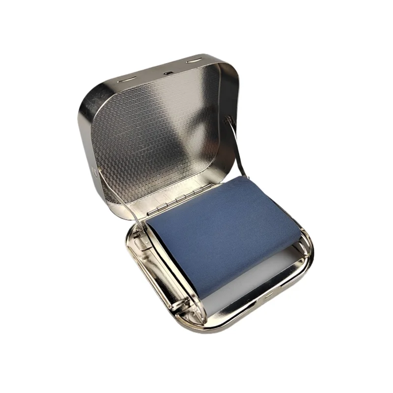 Wholesale Roll Machine Metal Cigarette Machine Box High Quality Silver Can Be Customized