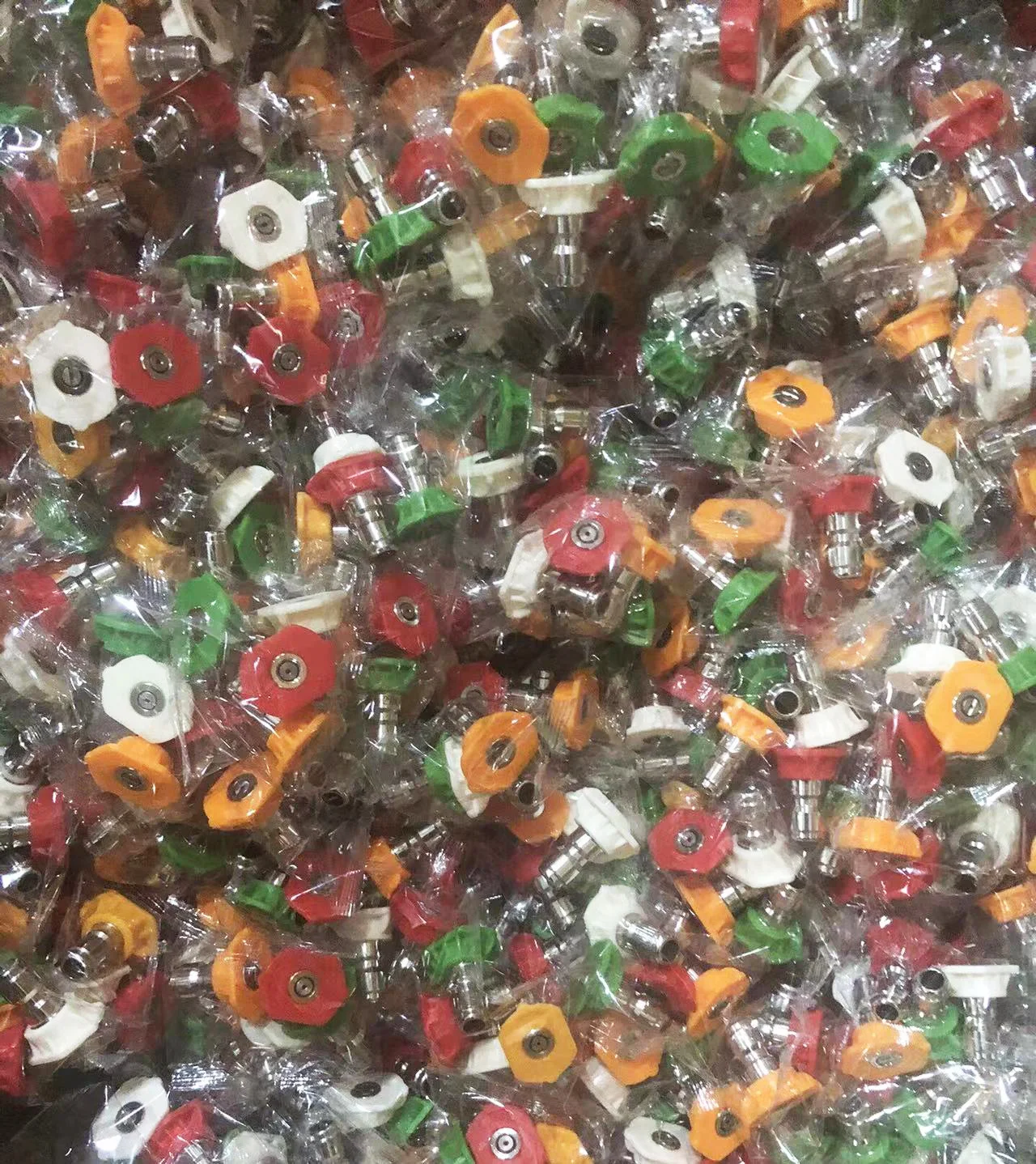 Stainless steel G1/4 quick insertion nozzle high-pressure cleaning machine, five color nozzle, car wash water gun nozzle