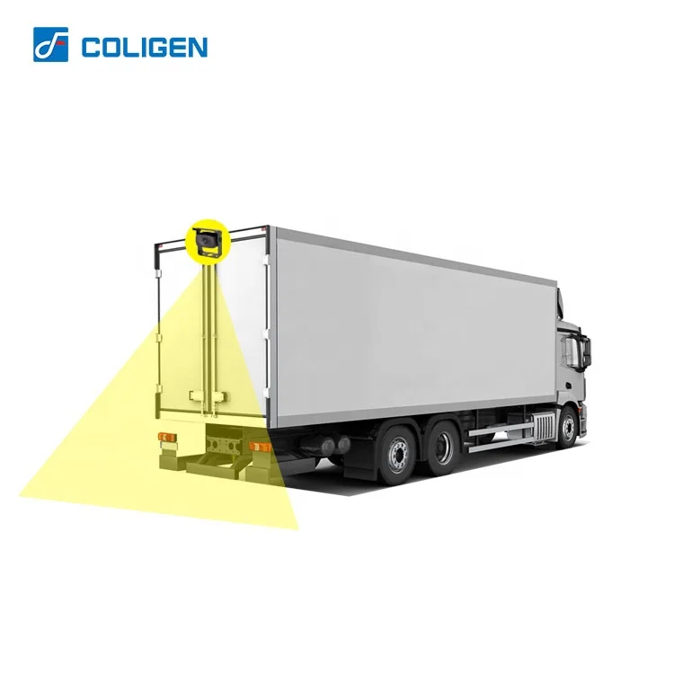 Coligen Rear View Camera IP69 Waterproof Night Vision 7 inch LCD Touch Screen Monitor For Truck Bus