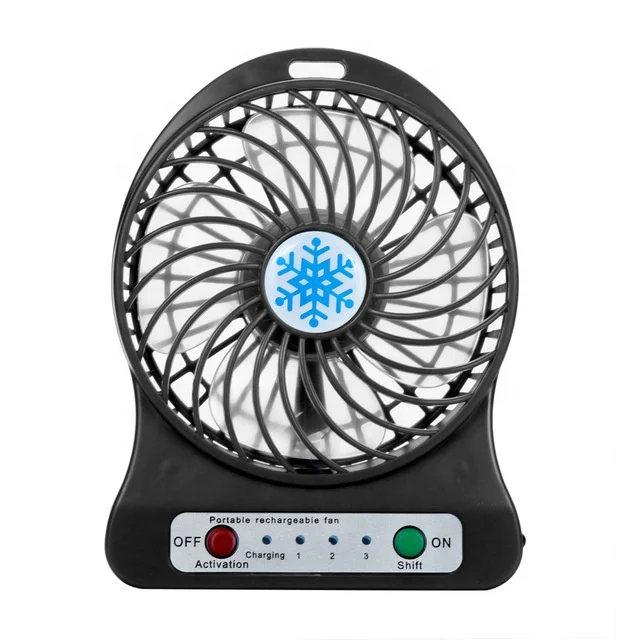 Top Quality 3 Speeds Electric Portable Mini Fan Rechargeable Desktop Usb mini Fan wholesale factory price