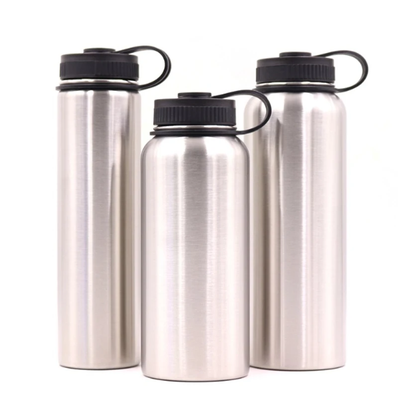18oz 32 унций 40oz 18/8 из нержавеющей стали вакуумный термос бутылка с носиком и соломинкой Для крышки flexcap пользовательские логотипом нанесенным помощью лазера