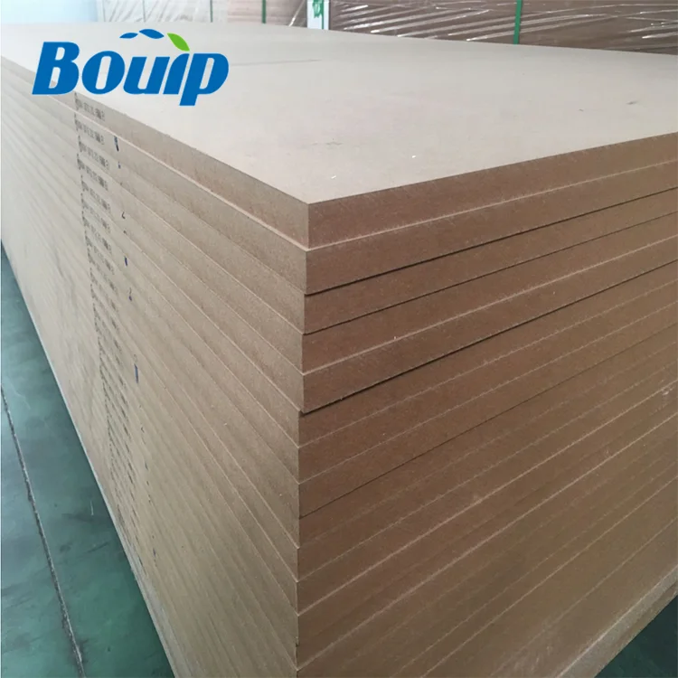 Foshan Factory 2.5mm/3mm/4mm/5mm 9mm 12mm 15mm 18mm 25mm Raw Mdf Board Wholesale Prices