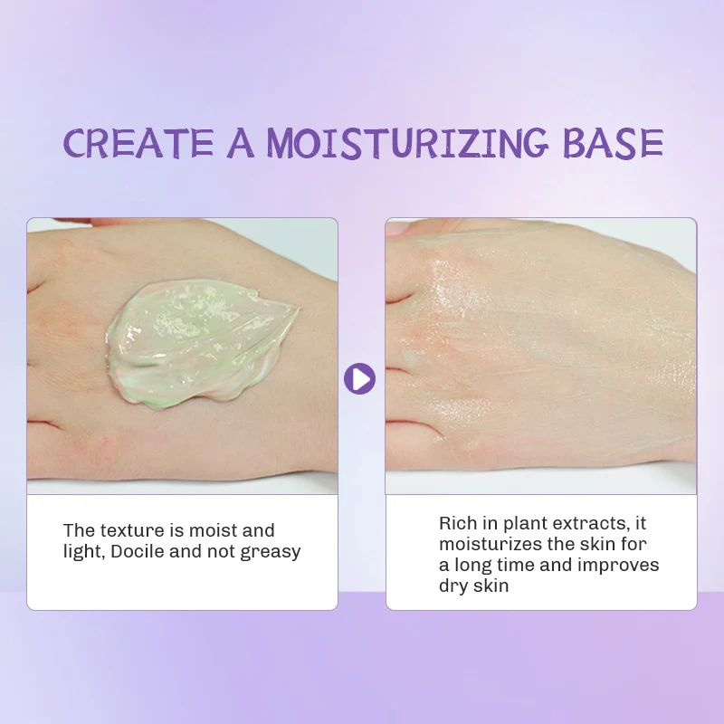Private label cosmetic foundation matte Based Makeup Brighten Glow Skin Face Primer Before Foundation Moisturize