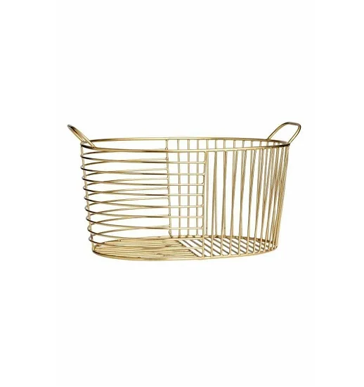 Manufacturer Custom Food grade Basket Stainless Rectangle Wire Mesh Storage Basket with Basket for Home and Kitchen Use Coated