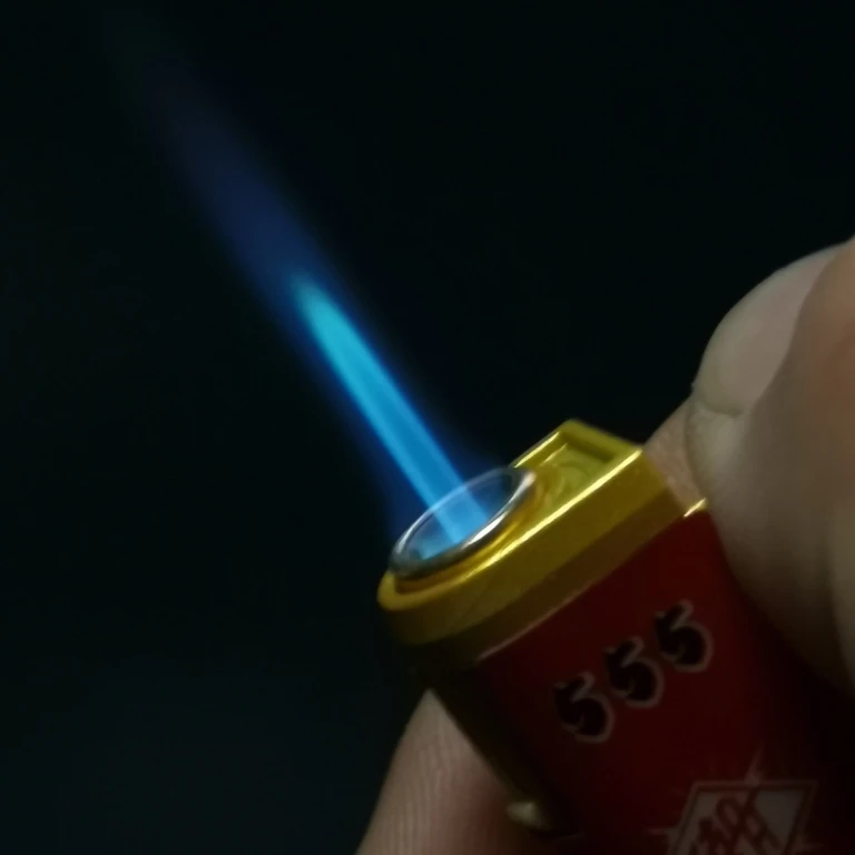 Заправляемая Зажигалка jet flame маскирующая зажигалка металлическая стильная ODM 555