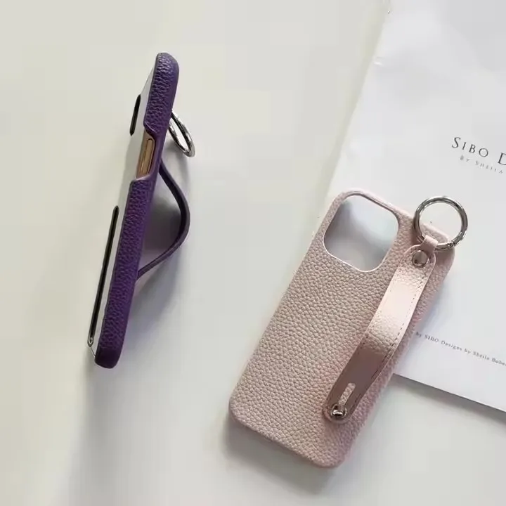 customize mobile phone case cover wholesale pu leather wallet pocket phone case for iphone 15