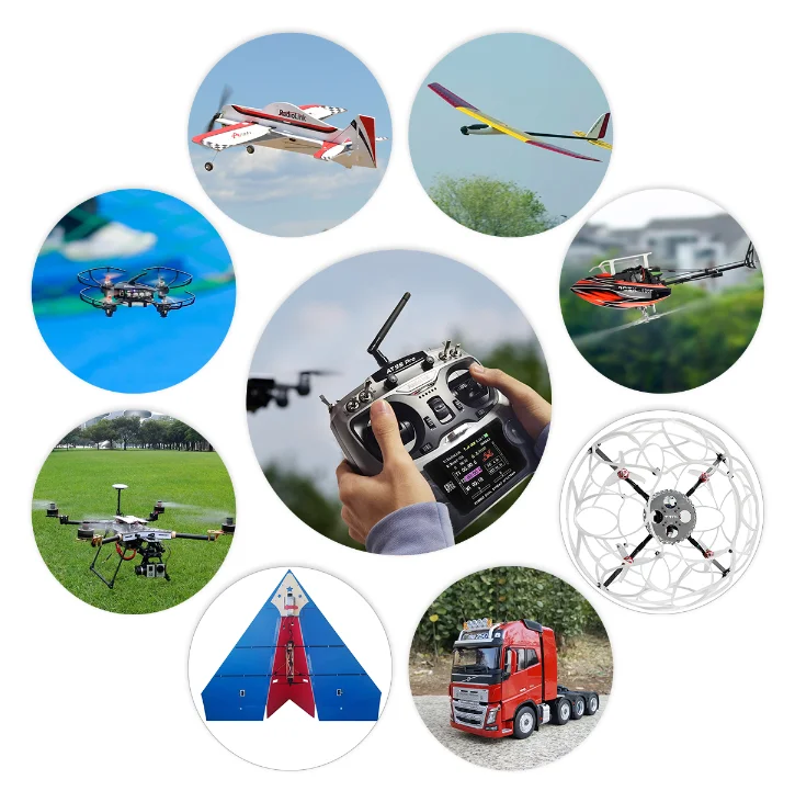 Radiolink AT9S Pro 10/12  Channels 2.4GHz RC Radio Transmitter For Sailboat Fishing Boat Agricultural Boat RC Toy