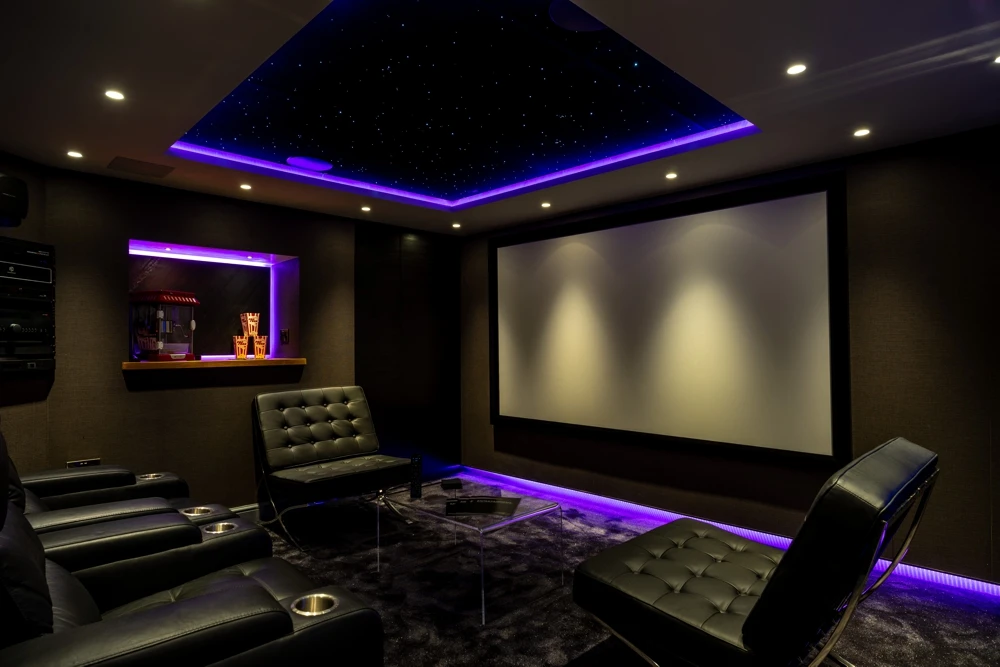 LED Star ceiling lights with multi-color for a bayroom