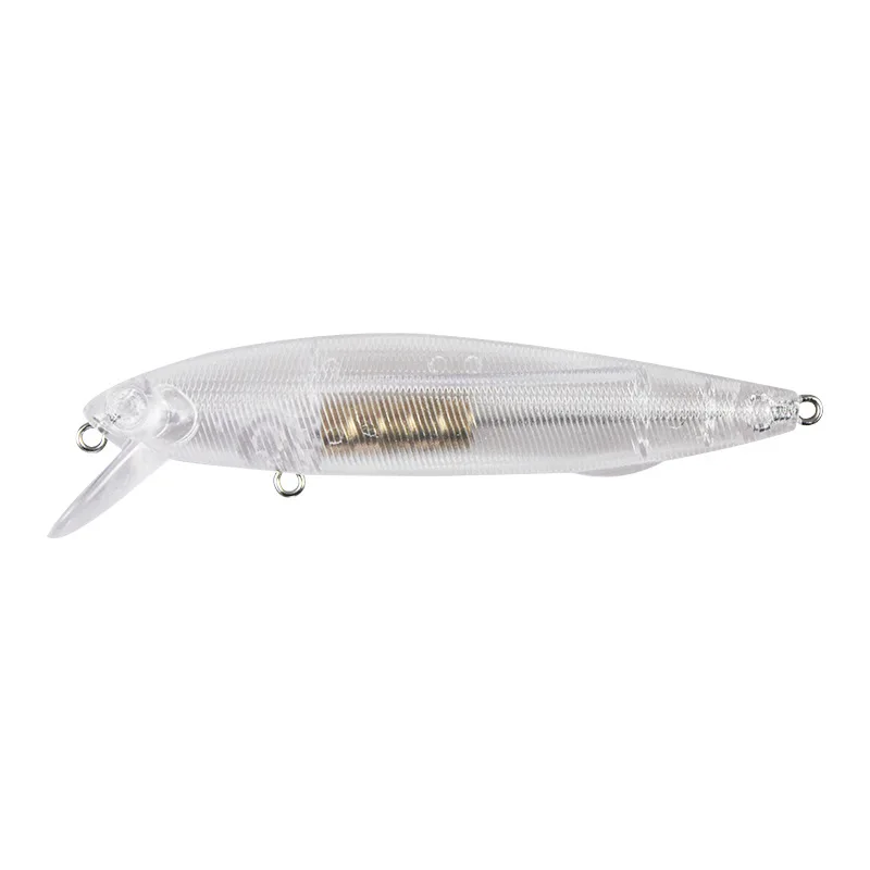 Multi Sizes Unpainted Sinking Fishing Lure minnow Lures Blank Crankbait with Brass Weights