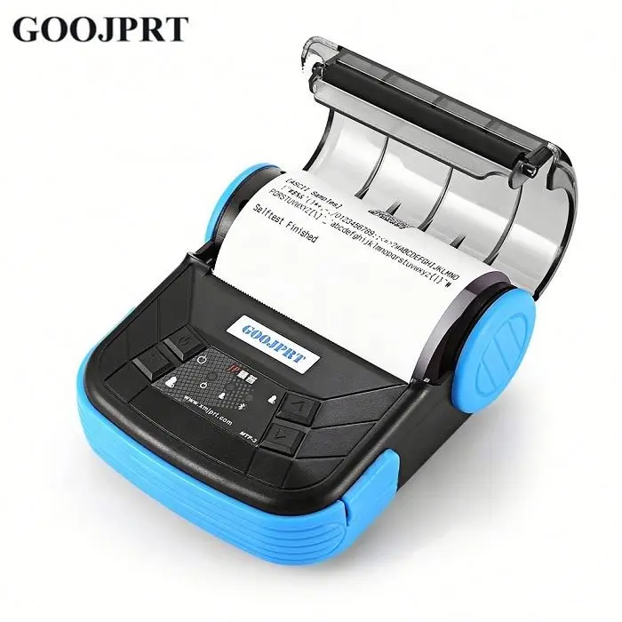 GOOJPRT MTP-3 мини 80 мм синий зуб термальный принтер для ios и android устройств